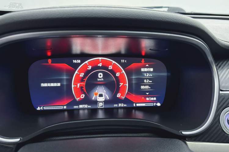Used CHANGAN Raeton CC 2018 1.5T Automatic Zhiya Model China V Standard Odometer Close Up