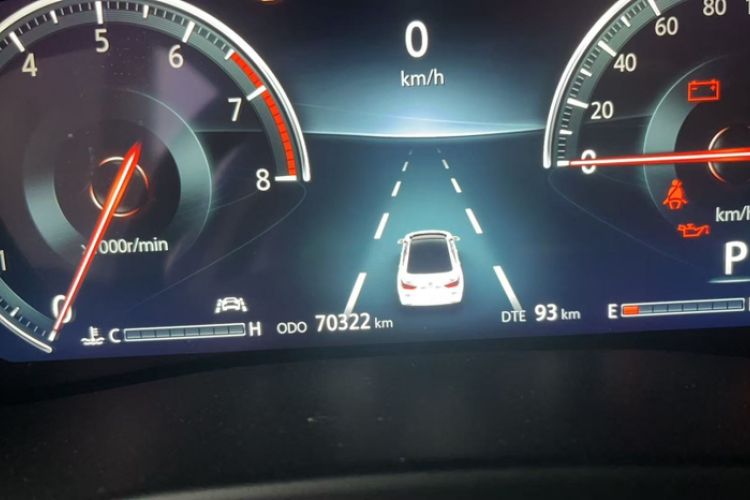 Used CHANGAN Raeton CC 2018 1.5T Automatic Zunya Model China V Standard Odometer Close Up