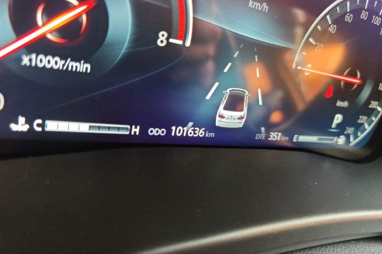 Used CHANGAN Raeton CC 2018 1.5T Automatic Zhiya Model China V Standard Odometer Close Up