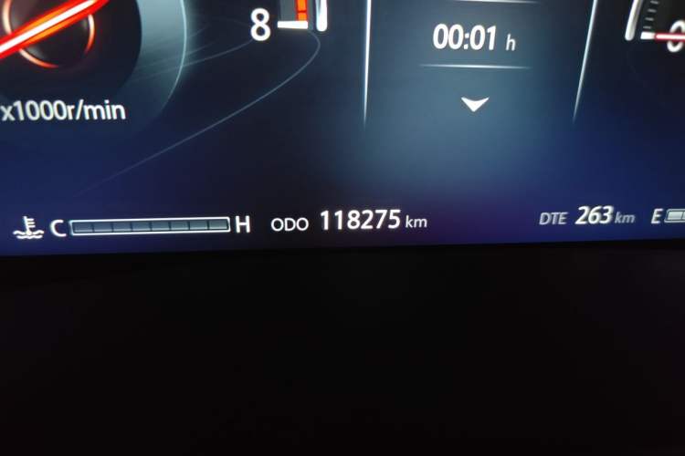 Used CHANGAN Raeton CC 2018 1.5T Automatic Zunya Model China V Standard Odometer Close Up