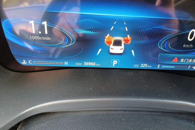 Used CHANGAN Raeton CC 2018 1.5T Automatic Zunya Model China V Standard Odometer Close Up