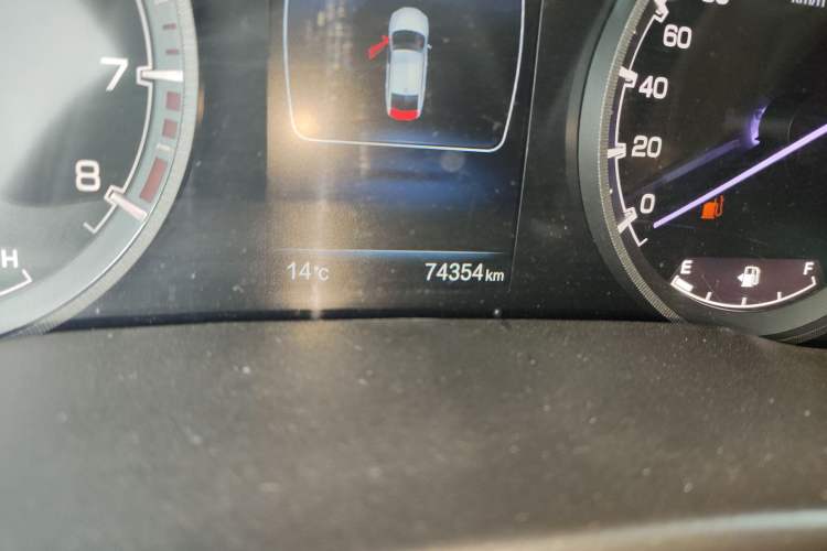 Used CHANGAN Raeton CC 2018 1.5T Automatic Elegant Version China V Standard Odometer Close Up