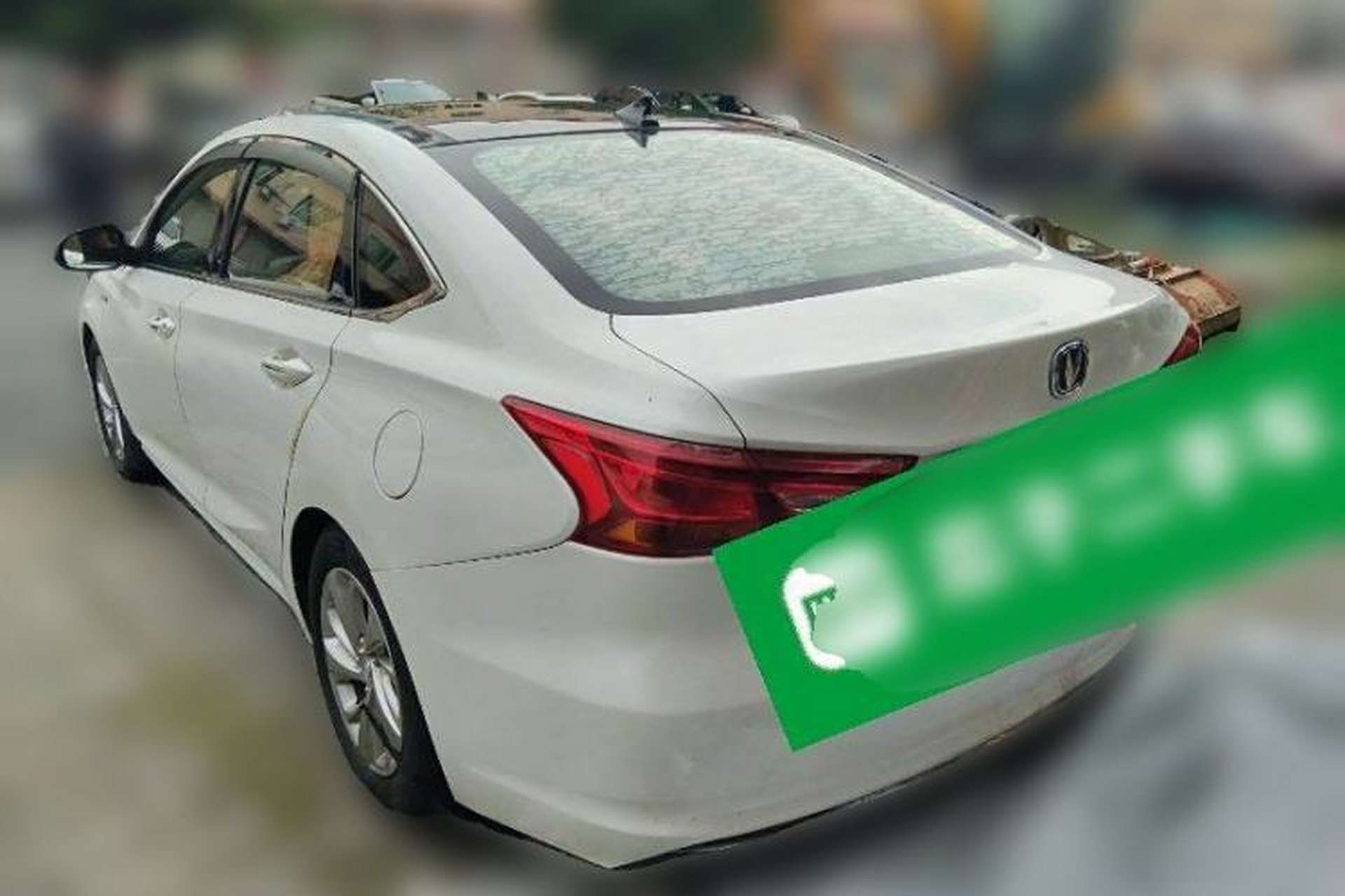 Used CHANGAN Raeton CC 2018 1.5T Manual Elegant Starry Edition China V Standard Rear Left 45 Deg