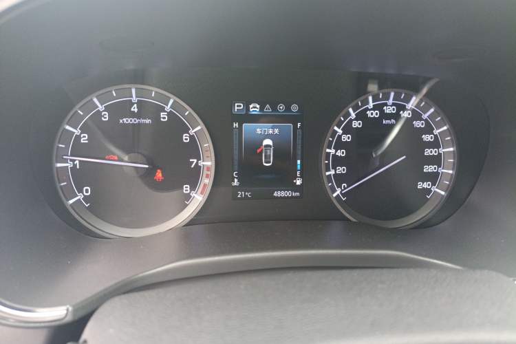 Used CHANGAN Ruicheng CC 2021 Blue Whale Edition 1.5T DCT Luxury Model Instrument Cluster