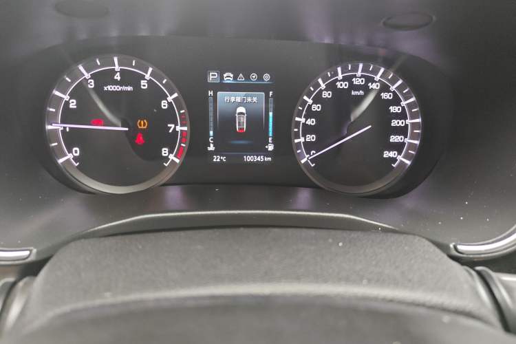 Used CHANGAN Ruicheng CC 2020 1.5T Automatic Chao Rui Trim Odometer Close Up