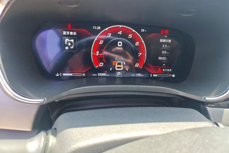 Used CHANGAN Ruicheng CC 2020 1.5T Automatic Cool & Sharp Model Odometer Close Up