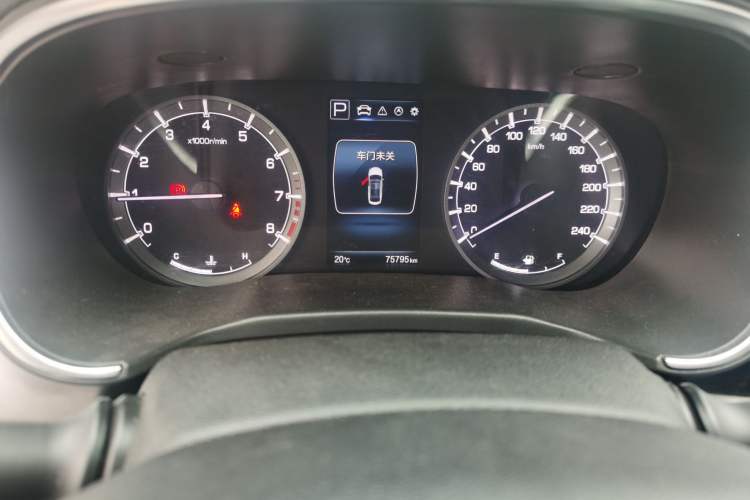 Used CHANGAN Ruicheng CC 2020 1.5T Automatic Chao Rui Trim Odometer Close Up