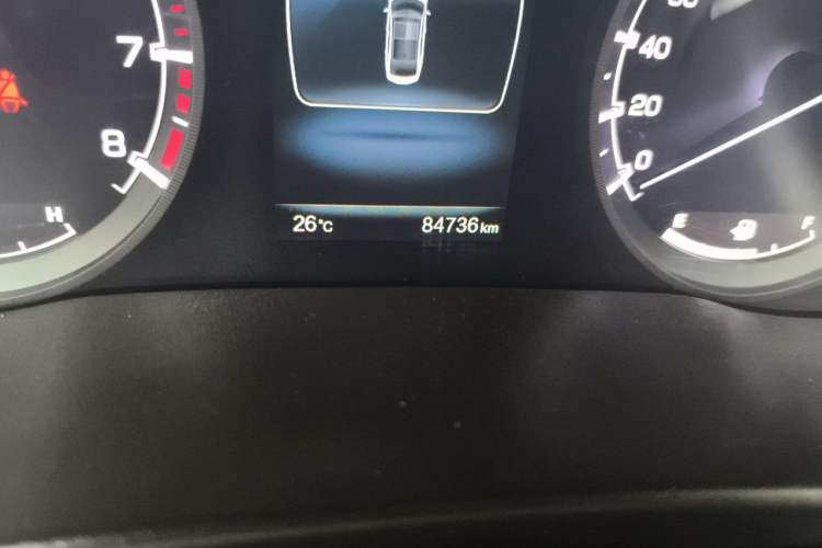 Used CHANGAN Ruicheng CC 2020 1.5T Automatic Chao Rui Trim Odometer Close Up
