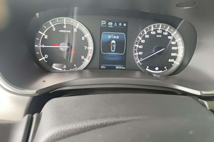 Used CHANGAN Ruicheng CC 2020 1.5T Automatic Chao Rui Trim Odometer Close Up