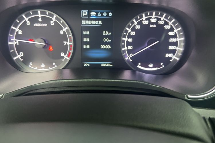 Used CHANGAN Ruicheng CC 2020 1.5T Automatic Chao Rui Trim Odometer Close Up