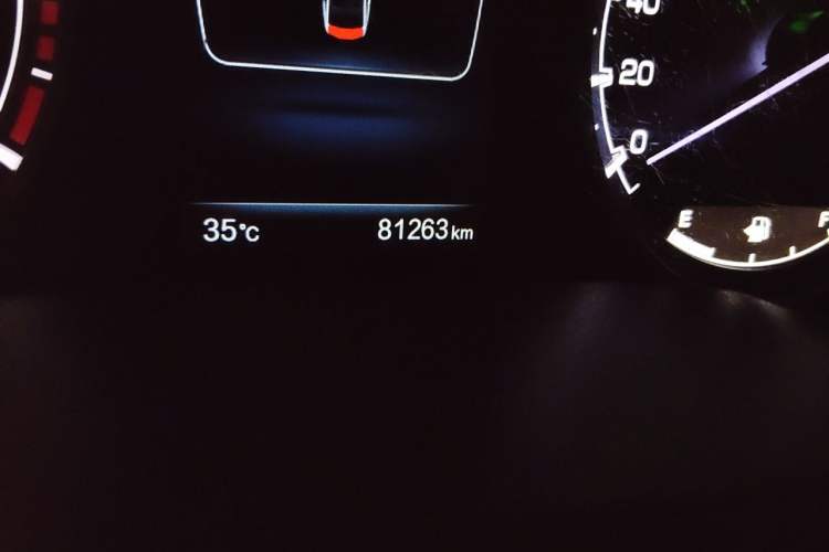 Used CHANGAN Ruicheng CC 2020 1.5T Automatic Chao Rui Trim Odometer Close Up