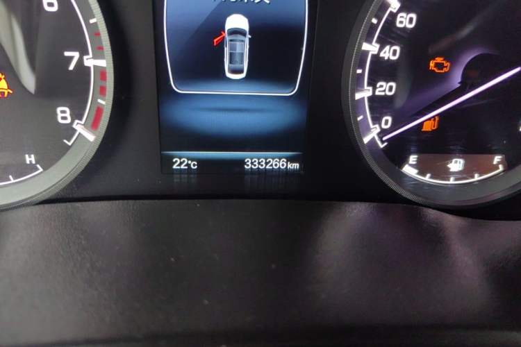 Used CHANGAN Ruicheng CC 2020 1.5T Automatic Xuanrui Model Odometer Close Up