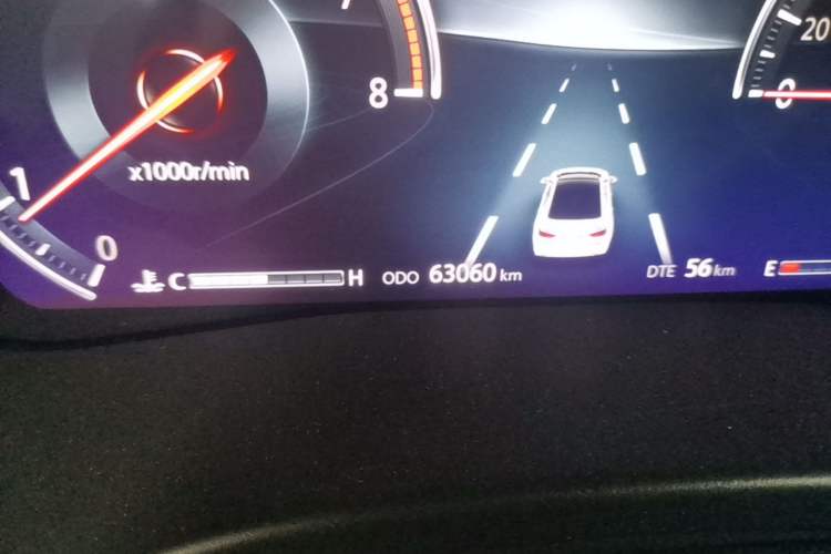 Used CHANGAN Ruicheng CC 2020 1.5T Automatic Cool & Sharp Model Odometer Close Up
