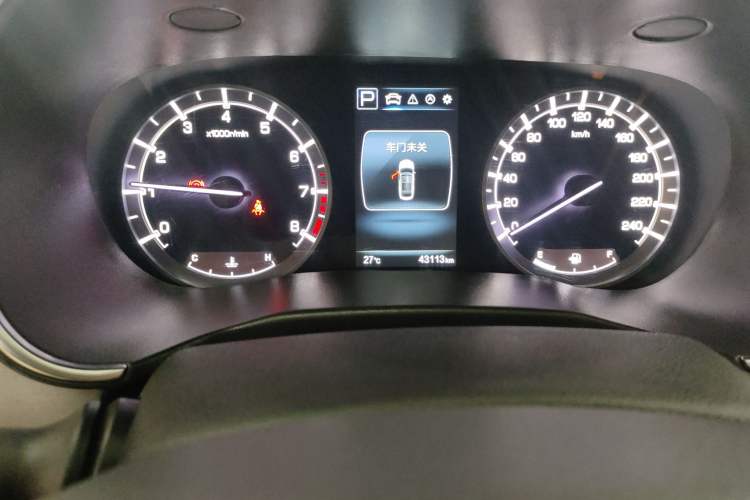 Used CHANGAN Ruicheng CC 2020 1.5T Automatic Chao Rui Trim Odometer Close Up