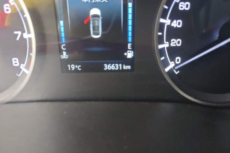 Used CHANGAN Ruicheng CC 2020 1.5T Automatic Xuanrui Model Odometer Close Up