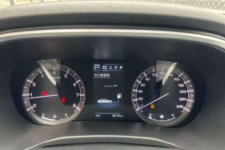 Used CHANGAN Ruicheng CC 2020 1.5T Automatic Chao Rui Trim Odometer Close Up