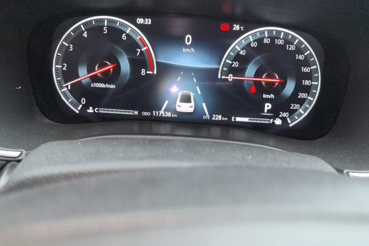 Used CHANGAN Ruicheng CC 2020 1.5T Automatic Cool & Sharp Model Odometer Close Up