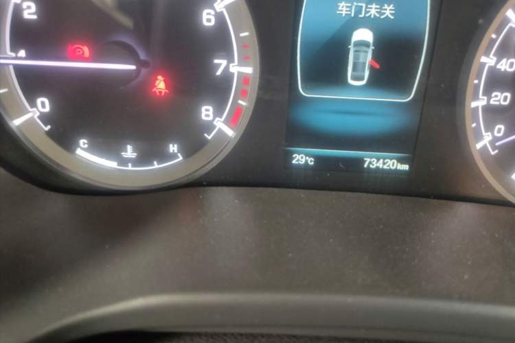 Used CHANGAN Ruicheng CC 2020 1.5T Manual Xuanrui Model Odometer Close Up