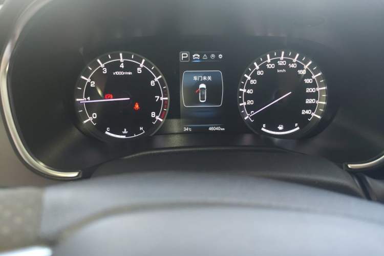 Used CHANGAN Ruicheng CC 2020 1.5T Automatic Xuanrui Model Odometer Close Up