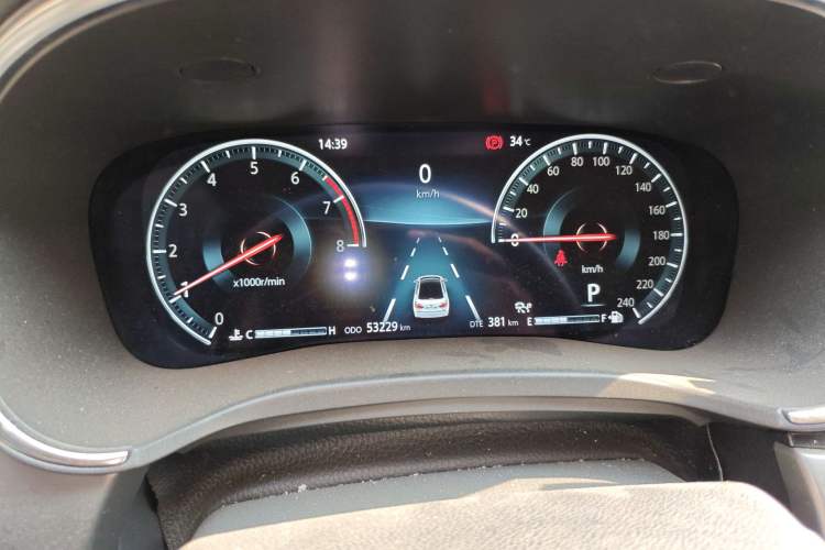 Used CHANGAN Ruicheng CC 2021 Blue Whale Edition 1.5T DCT Prestige Model Instrument Cluster
