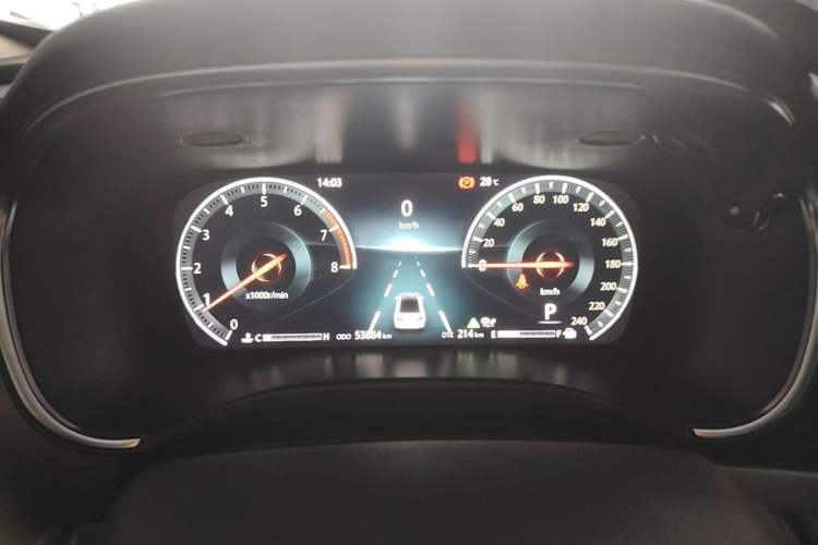 Used CHANGAN Ruicheng CC 2021 Blue Whale Edition 1.5T DCT Prestige Model Instrument Cluster