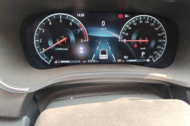 Used CHANGAN Ruicheng CC 2021 Blue Whale Edition 1.5T DCT Prestige Model Odometer Close Up