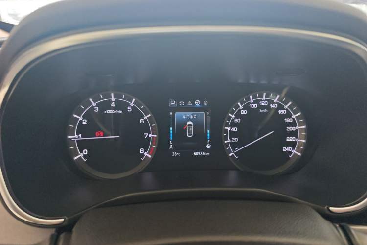 Used CHANGAN Ruicheng CC 2021 Blue Whale Edition 1.5T DCT Luxury Model Instrument Cluster