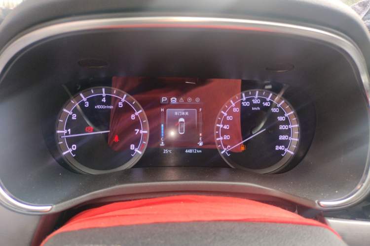 Used CHANGAN Ruicheng CC 2021 Blue Whale Edition 1.5T DCT Luxury Model Instrument Cluster