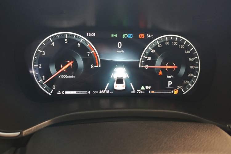 Used CHANGAN Ruicheng CC 2021 Blue Whale Edition 1.5T DCT Prestige Model Instrument Cluster