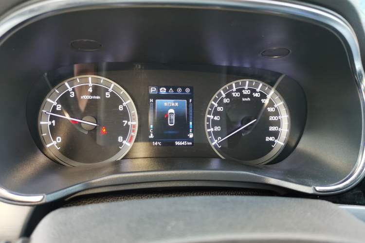 Used CHANGAN Ruicheng CC 2021 Blue Whale Edition 1.5T DCT Luxury Model Instrument Cluster