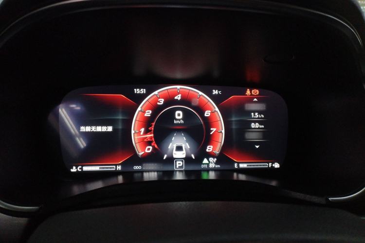 Used CHANGAN Ruicheng CC 2021 Blue Whale Edition 1.5T DCT Prestige Model Instrument Cluster