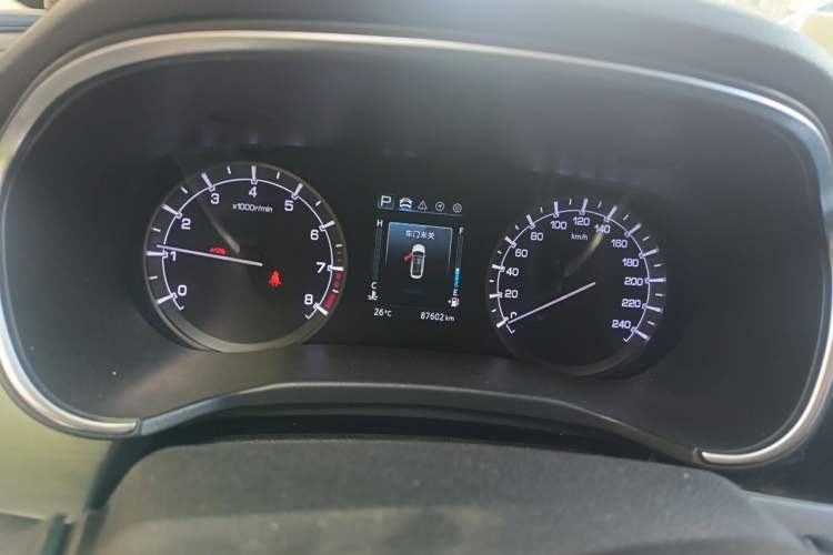 Used CHANGAN Ruicheng CC 2021 Blue Whale Edition 1.5T DCT Luxury Model Instrument Cluster
