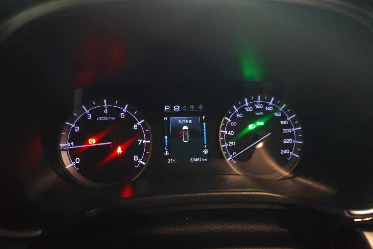 Used CHANGAN Ruicheng CC 2021 Blue Whale Edition 1.5T DCT Luxury Model Instrument Cluster