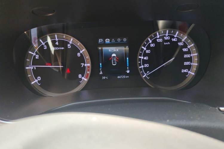 Used CHANGAN Ruicheng CC 2021 Blue Whale Edition 1.5T DCT Luxury Model Instrument Cluster