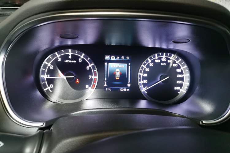 Used CHANGAN Ruicheng CC 2021 Blue Whale Edition 1.5T DCT Luxury Model Instrument Cluster