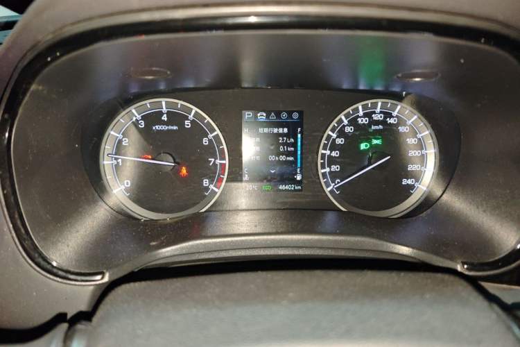 Used CHANGAN Ruicheng CC 2021 Blue Whale Edition 1.5T DCT Luxury Model Instrument Cluster