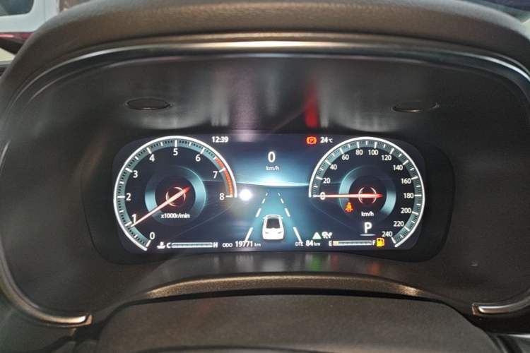 Used CHANGAN Ruicheng CC 2021 Blue Whale Edition 1.5T DCT Prestige Model Instrument Cluster