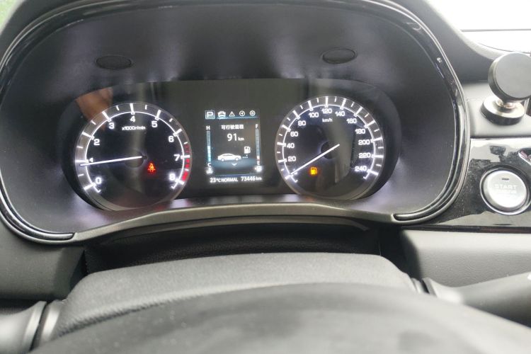 Used CHANGAN Ruicheng CC 2021 Blue Whale Edition 1.5T DCT Luxury Model Odometer Close Up
