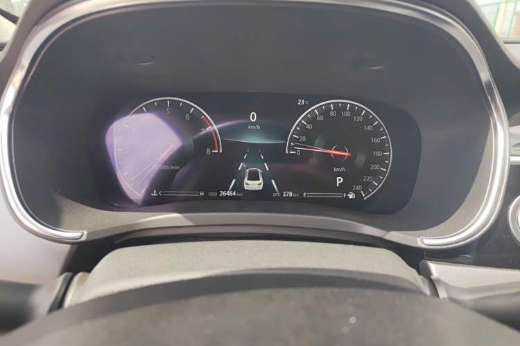 Used CHANGAN Ruicheng CC 2021 Blue Whale Edition 1.5T DCT Flagship Model Odometer Close Up