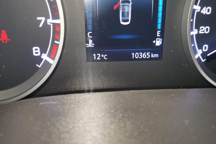 Used CHANGAN Ruicheng CC 2021 Blue Whale Edition 1.5T DCT Luxury Model Odometer Close Up