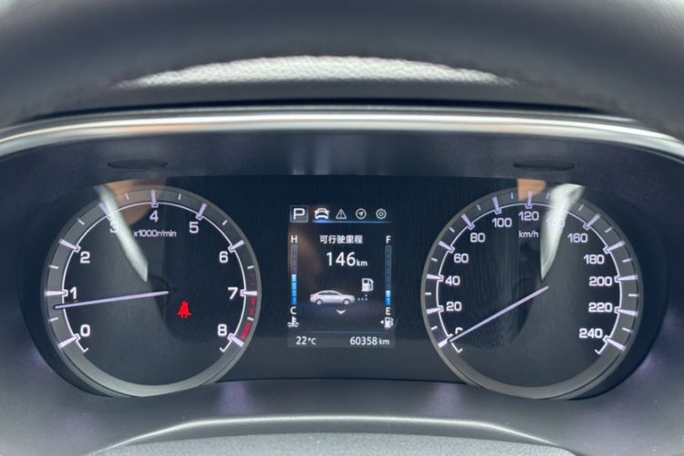 Used CHANGAN Ruicheng CC 2021 Blue Whale Edition 1.5T DCT Luxury Model Odometer Close Up