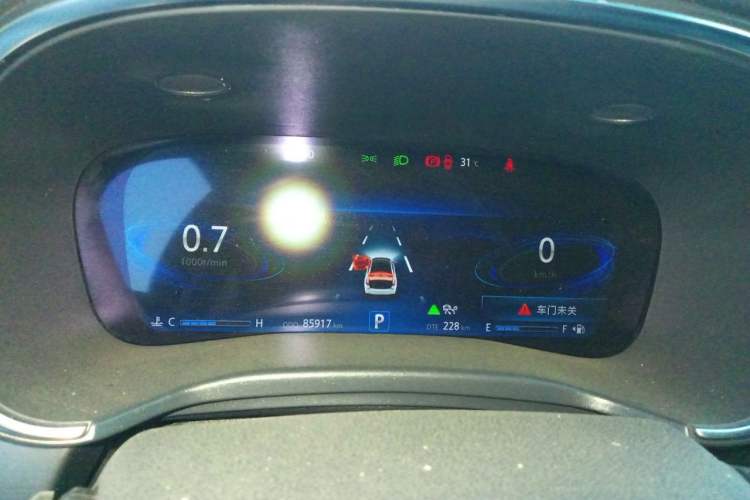 Used CHANGAN Ruicheng CC 2021 Blue Whale Edition 1.5T DCT Prestige Model Instrument Cluster