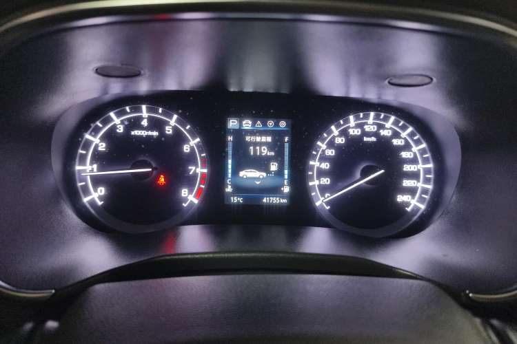 Used CHANGAN Ruicheng CC 2021 Blue Whale Edition 1.5T DCT Luxury Model Instrument Cluster