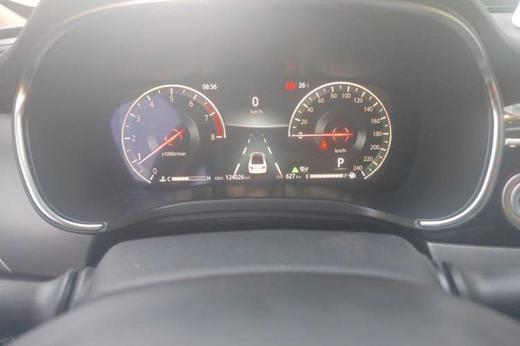 Used CHANGAN Ruicheng CC 2021 Blue Whale Edition 1.5T DCT Flagship Model Odometer Close Up