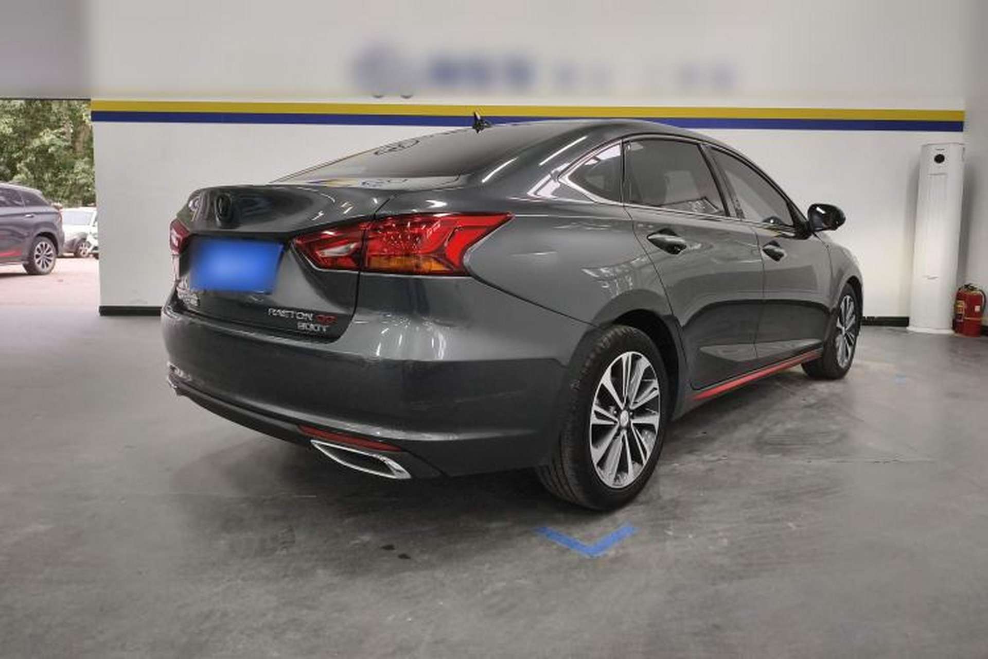 Used CHANGAN Ruicheng CC 2021 Blue Whale Edition 1.5T DCT Luxury Model Rear Right 45 Deg