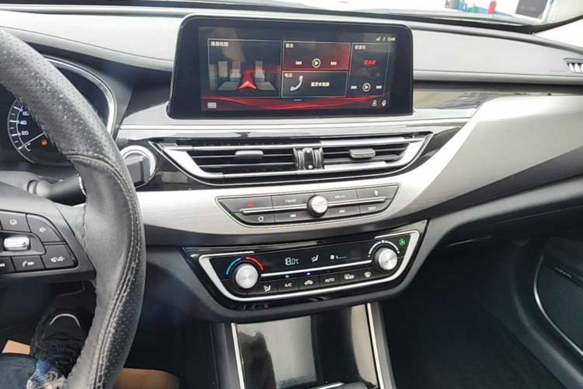 Used CHANGAN Ruicheng CC 2021 Blue Whale Edition 1.5T DCT Luxury Model Audio And AC Panel