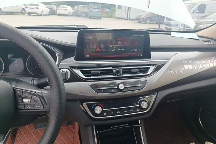 Used CHANGAN Ruicheng CC 2021 Blue Whale Edition 1.5T DCT Luxury Model Audio And AC Panel