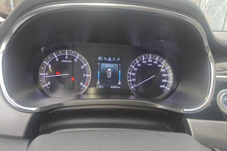 Used CHANGAN Ruicheng CC 2021 Blue Whale Edition 1.5T DCT Luxury Model Instrument Cluster