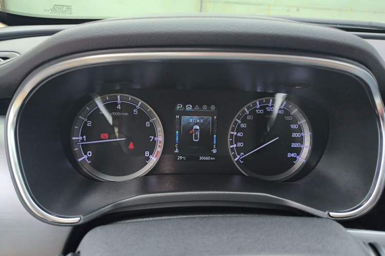 Used CHANGAN Ruicheng CC 2021 Blue Whale Edition 1.5T DCT Luxury Model Instrument Cluster