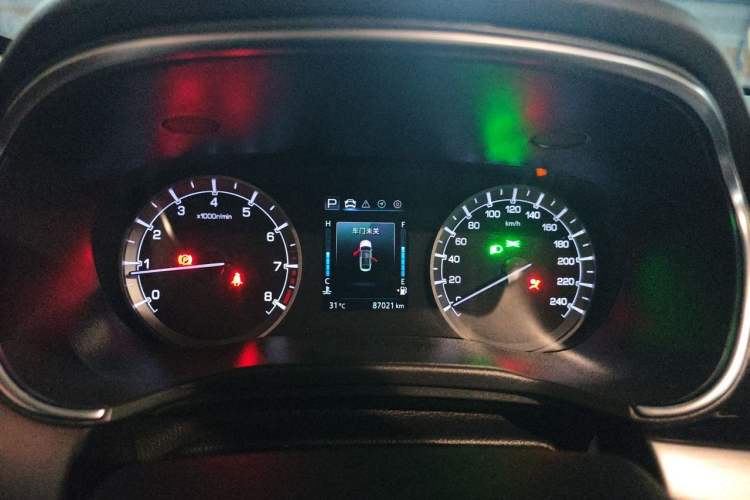 Used CHANGAN Ruicheng CC 2021 Blue Whale Edition 1.5T DCT Prestige Model Instrument Cluster